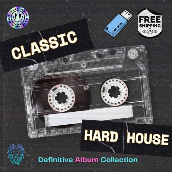 Hard House and Hard Dance Classics Definitive Album Collection USB Edition