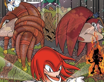 Kolekcja cyfrowa komiksów Archie i Knucklesa o przyjacielskim nemezisie Sonica
