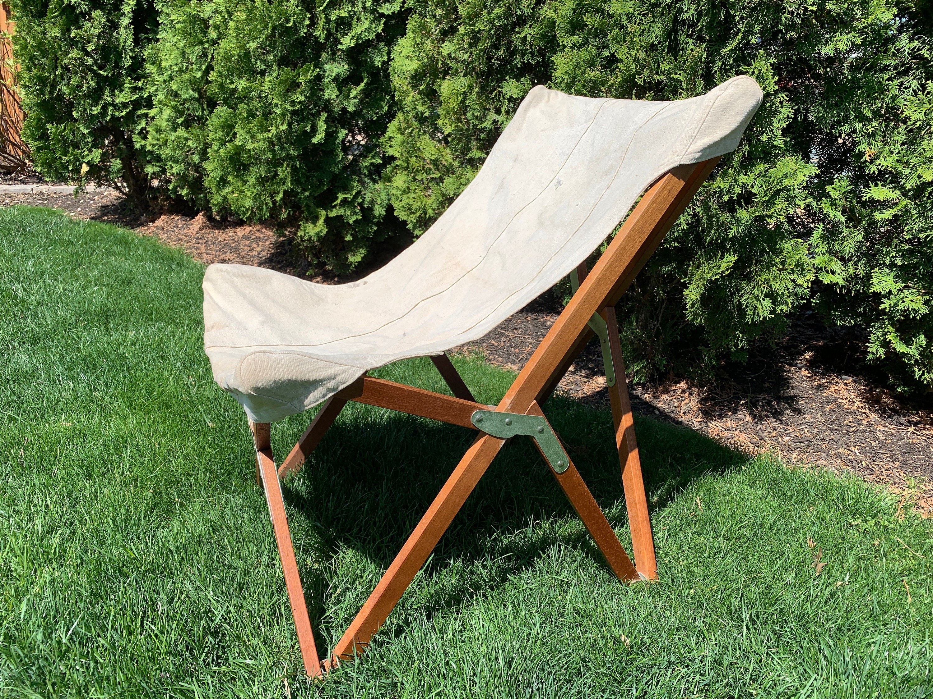 Canvas Folding Chair Etsy