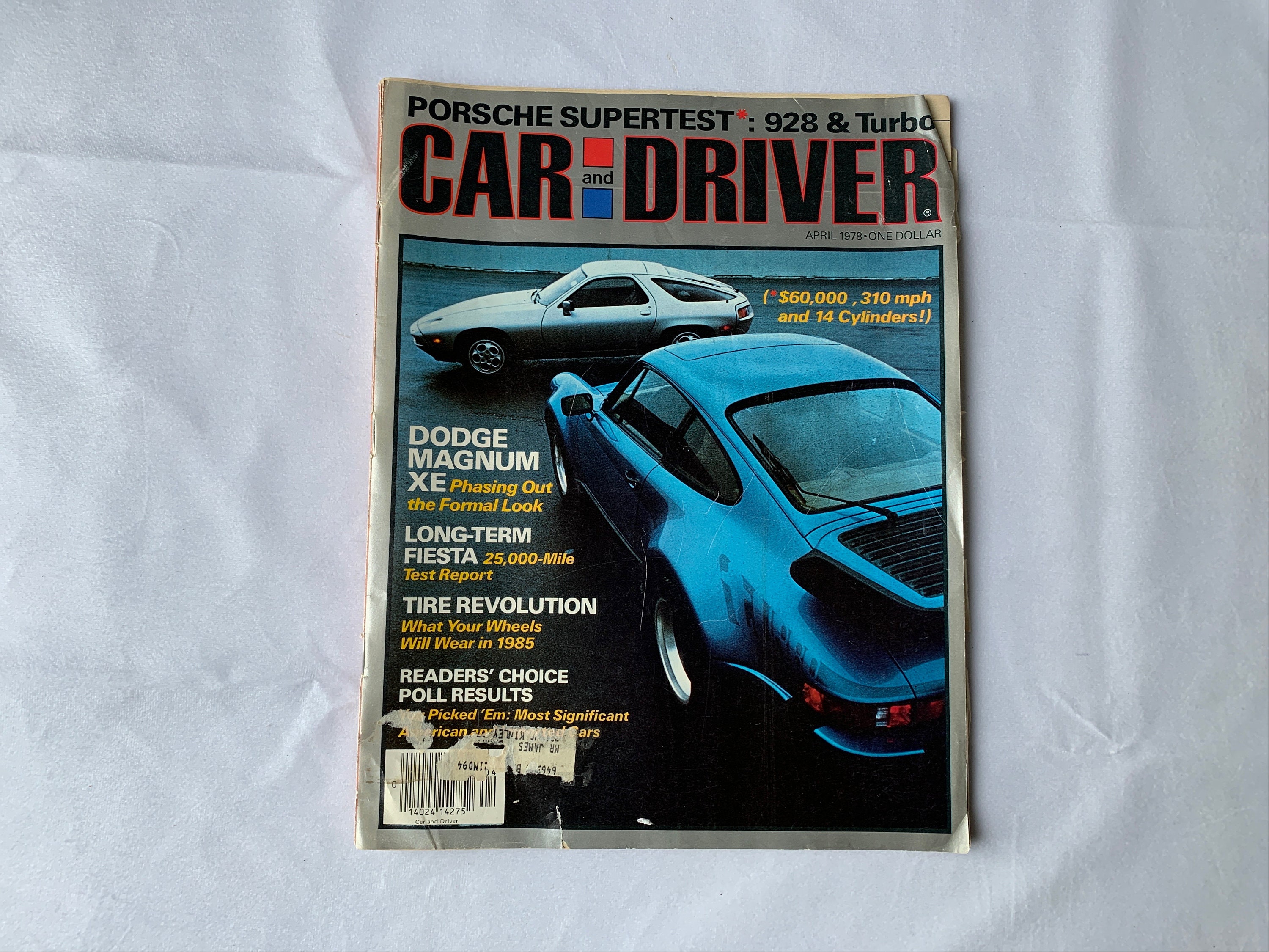 Car and Driver Magazine - April 1978 Edition - Amazing Ads