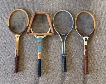 Choose your vintage tennis racket