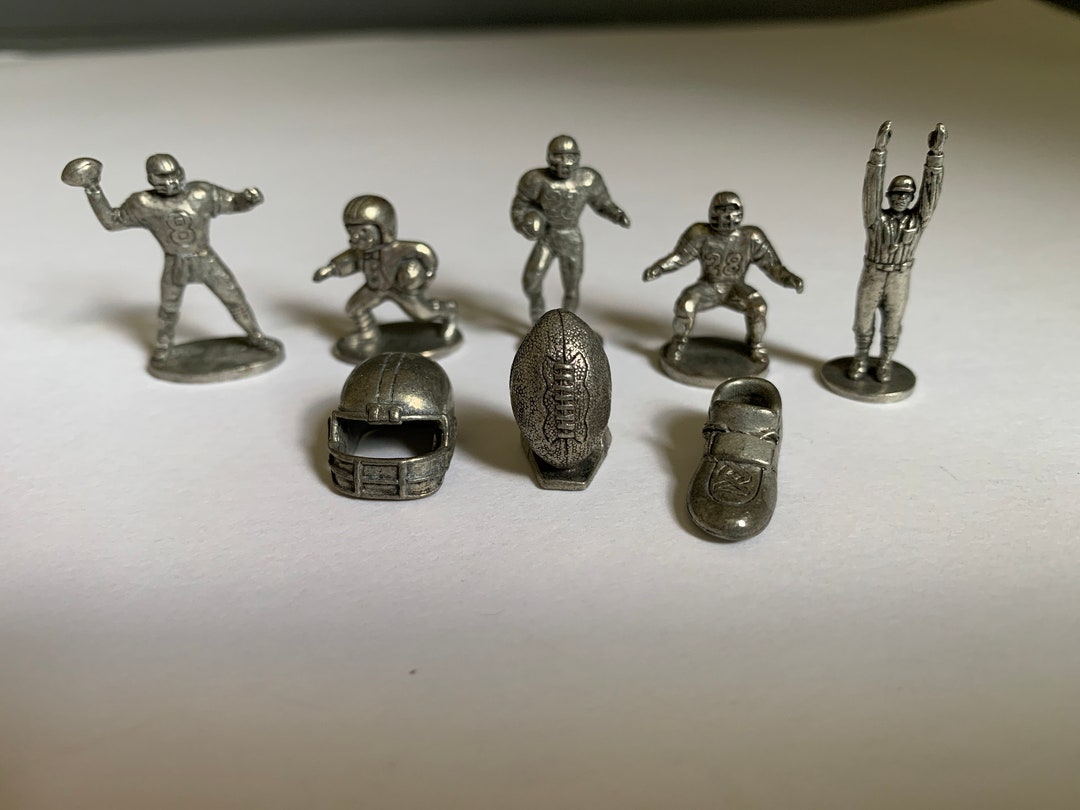 Complete Set of NFL Monopoly Pieces Early 2000s Etsy