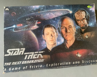 Star Trek The Next Generation - Un jeu de jeux-questionnaires, d’exploration et de découverte - 1993