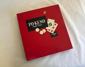 Vintage Pokeno game - complete - excellent condition