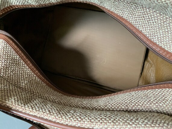 Samsonite Tweed Vintage Weekender Shoulder Bag Vintage Luggage