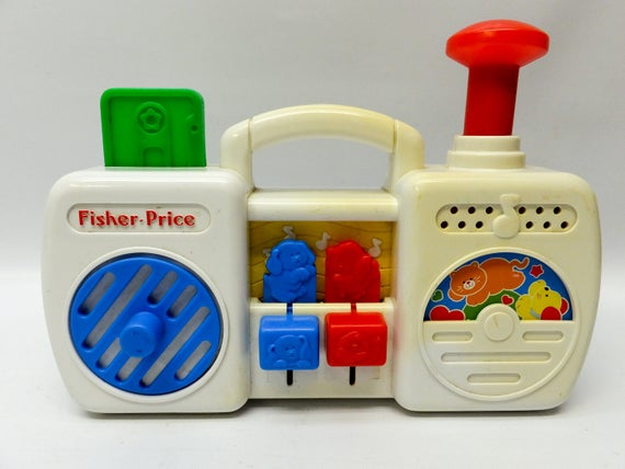 fisher price boombox