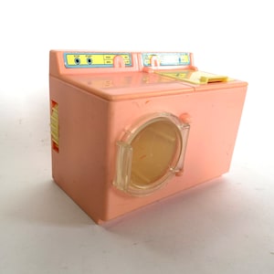 Vintage Playskool dollhouse washing machine and dryer - 1990s