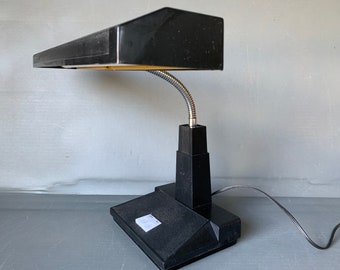 Lampe de bureau vintage col de cygne - 1979 Inter-world Enterprises