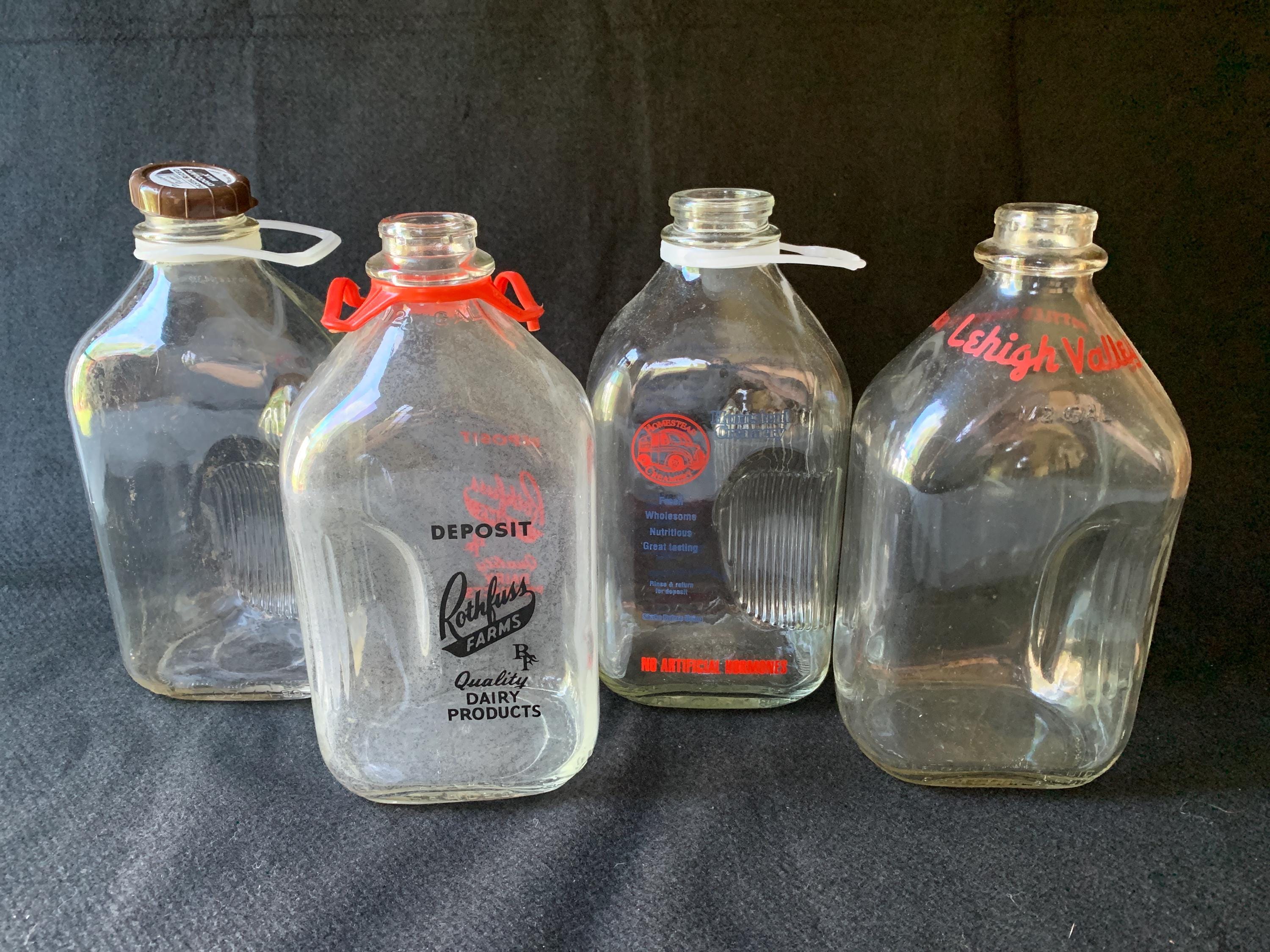 【希少品】Hill View Dairyヒルビュー デイリー ガラスミルクボトル 希少品】Hill View Dairyヒルビュー デイリー ガラスミルク