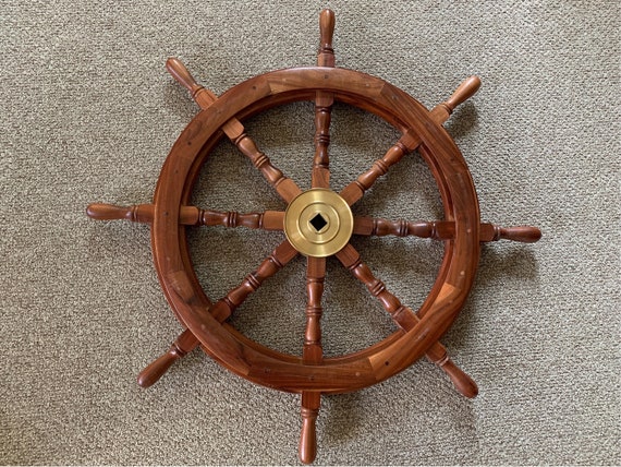 36-inch Diameter Ship's Wheel