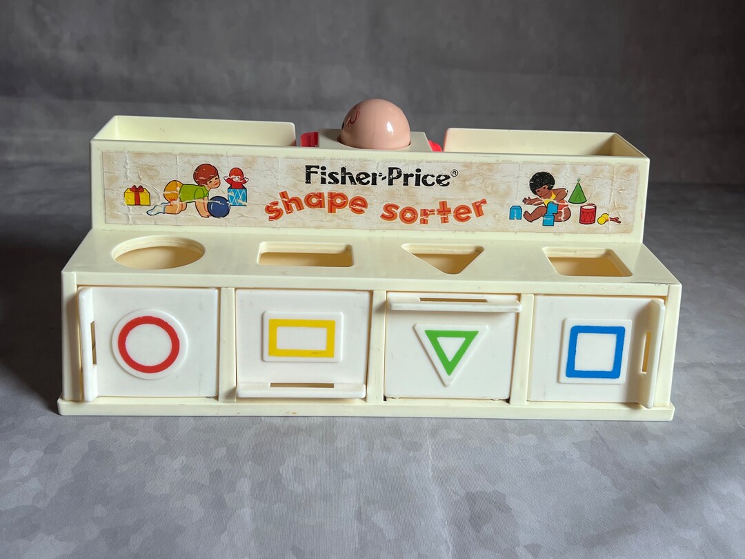 Fisher Price Shape Sorter 1974 Very Good Condition Etsy