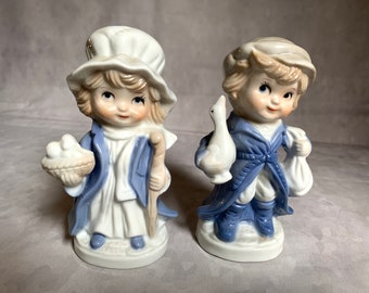 Cutest vintage children figurines - excellent condition