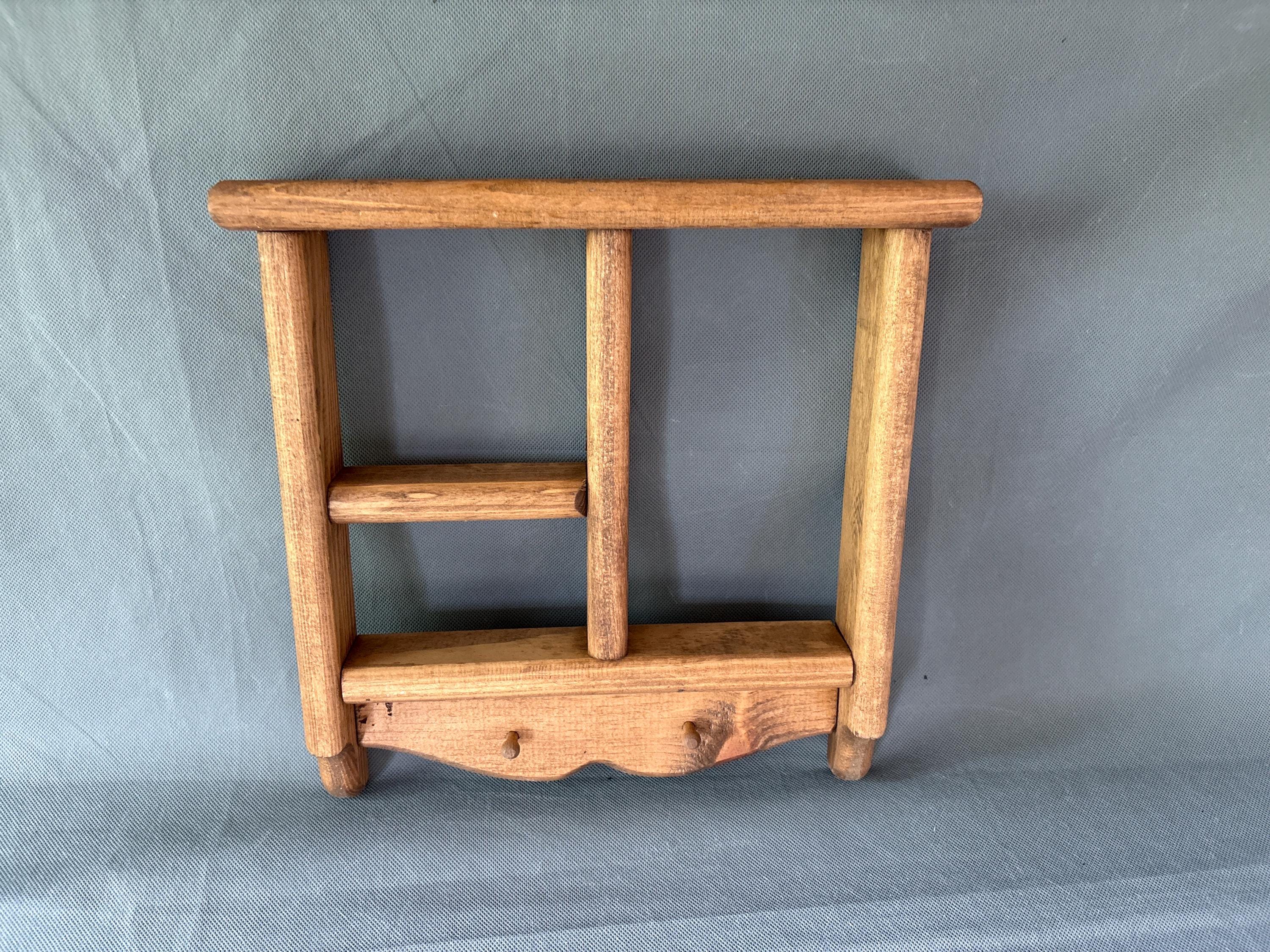ハンドメイド　棚　木製棚　飾り棚　モダンシェルフ 非対称デザイン 非対称棚 - Etsy 日本