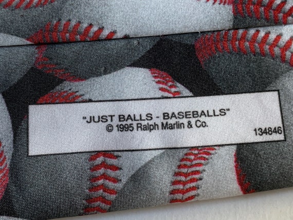 1995 baseballs tie by Ralph Marlin - image 4