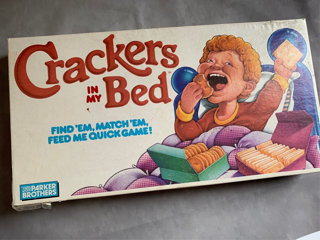 Crackers in My Bed Game Complete 1987 Etsy
