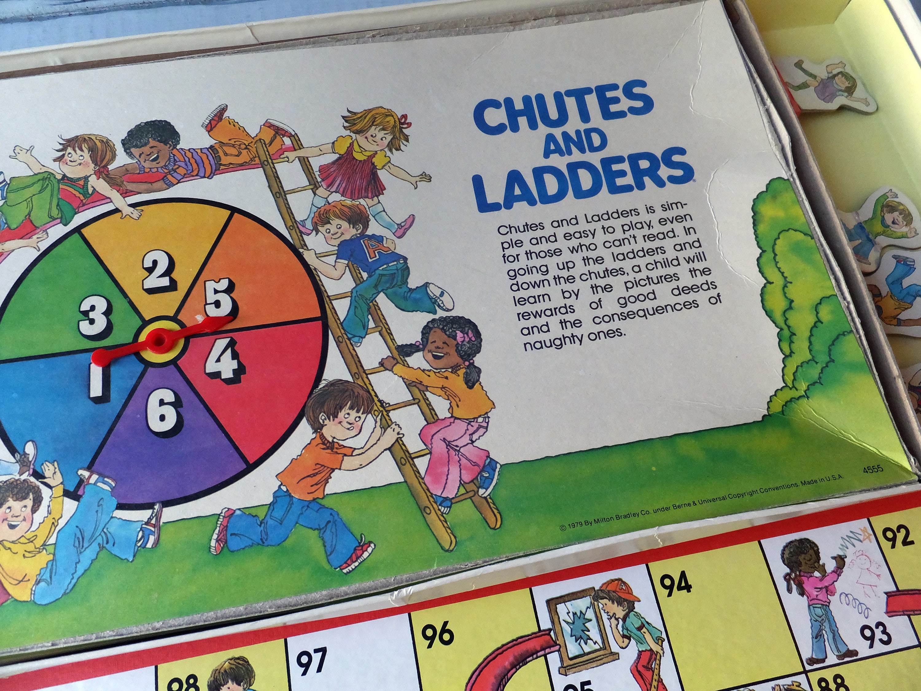 Chutes and Ladders Classic Board Game 1979 Complete Etsy Canada