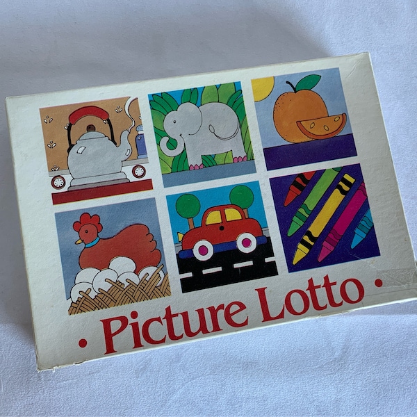 Picture Lotto - 1988 version by Lillian Vernon