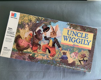 Uncle Wiggily - Vintage board game - Milton Bradley - 1988 - excellent condition