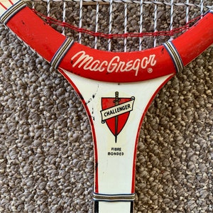 Vintage tennis racket set 3 rackets 1 cover and press MacGregror Challenger, Dunlop Junior Pro, Spalding Doris Hart Signature image 3