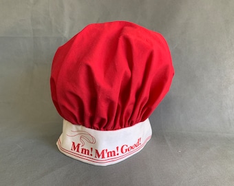 Gorro de chef promocional de Campbell's Soup - Década de 1980 o 1990