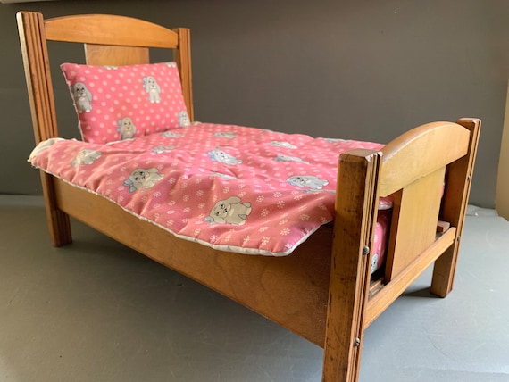 Wooden doll best sale beds