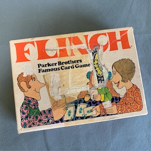 Flinch - juego de cartas antiguo - 1976