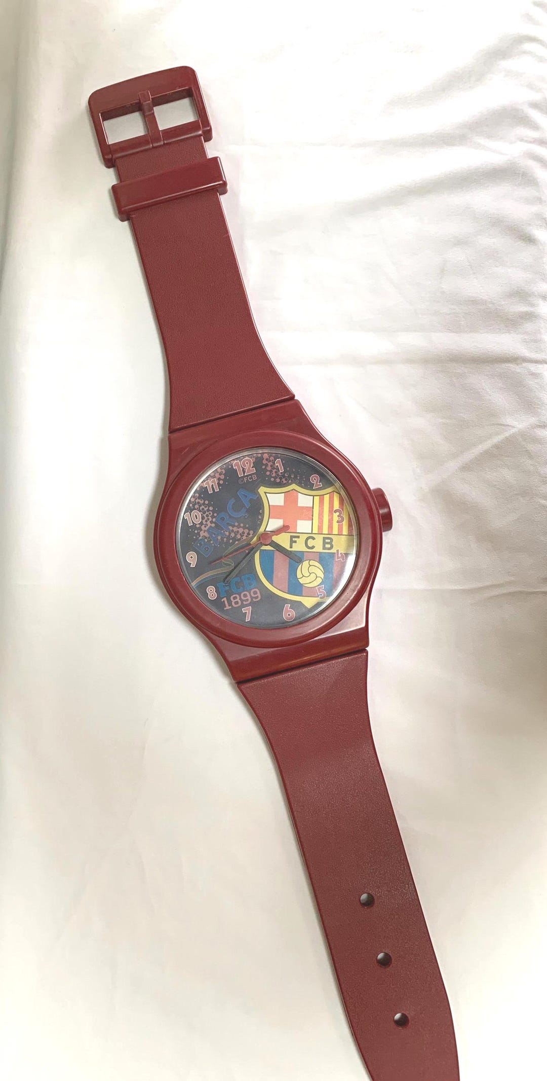 FOUND in SPAIN -- Futbol Wall Clock - Barcelona Futbol Club