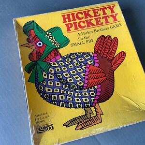 Hickety Pickety - 1968 game - complete with instructions