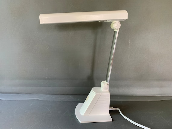 Vintage 1990s Desk Lamp Foldable Design Ott-lite 