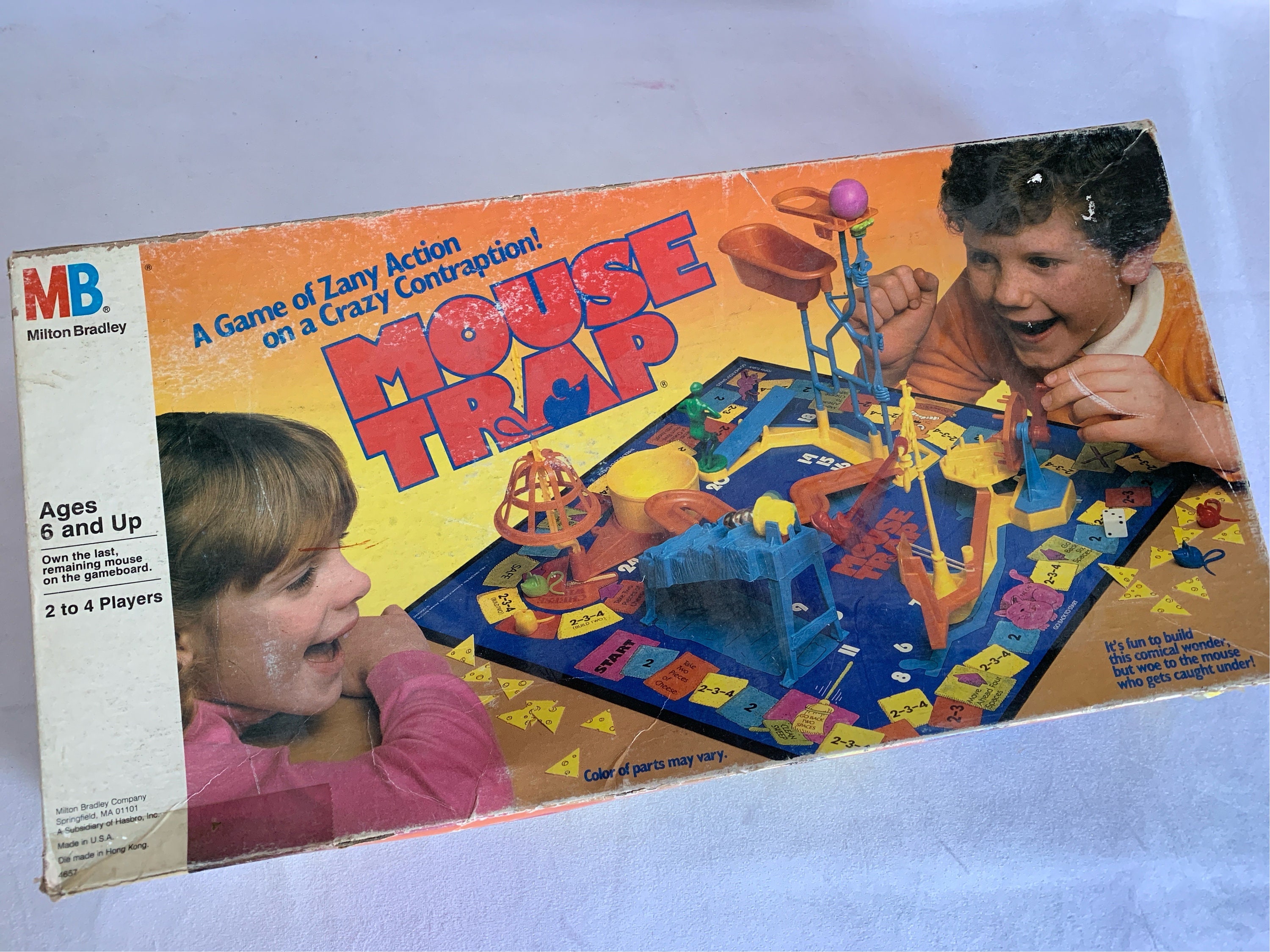 Mousetrap - a Game of Zany Action on a Crazy Contraption - 1986