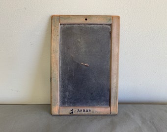 FOUND IN SPAIN -- wood framed magnetic board