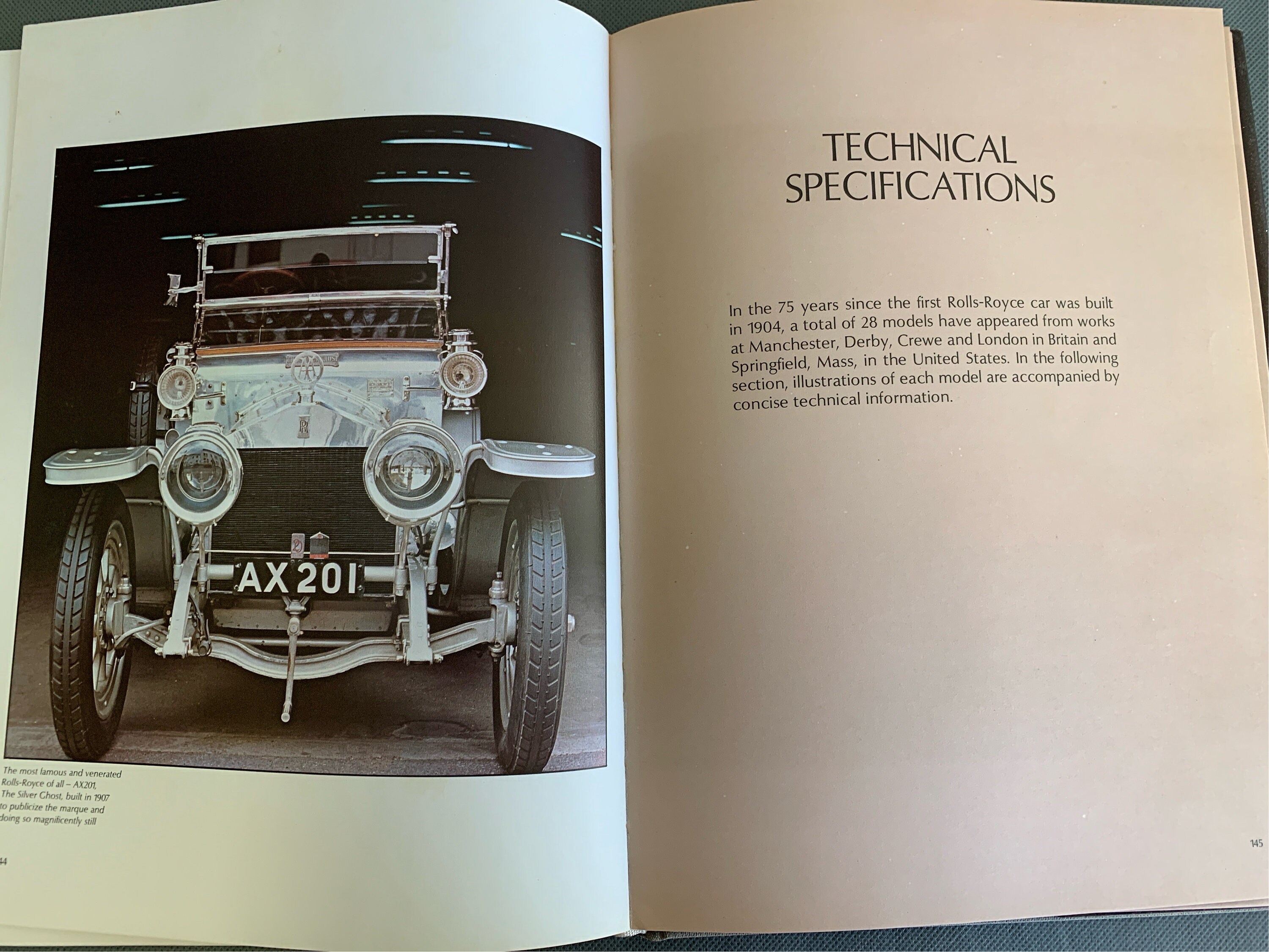 Rolls Royce, 75 Years of Motoring Excellence - Gorgeous Coffee