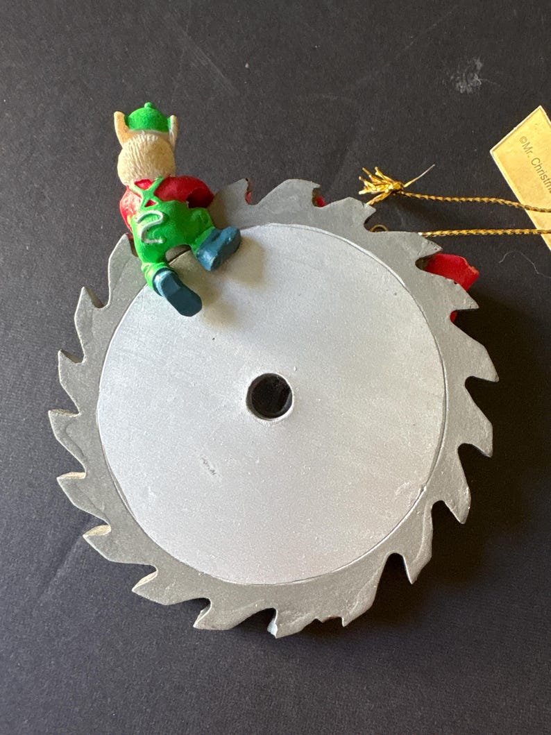 Plug Without A Back Box 1996 Sears Craftsman Circular Saw Christmas Ornament - Mr. Christmas ...
