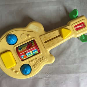 Playskool busy guitar - 1988 - with 5 activities