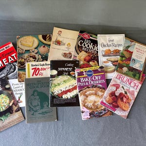 Retro recipe treasure trove – 12 vintage cookbook booklets 1940s–1980s