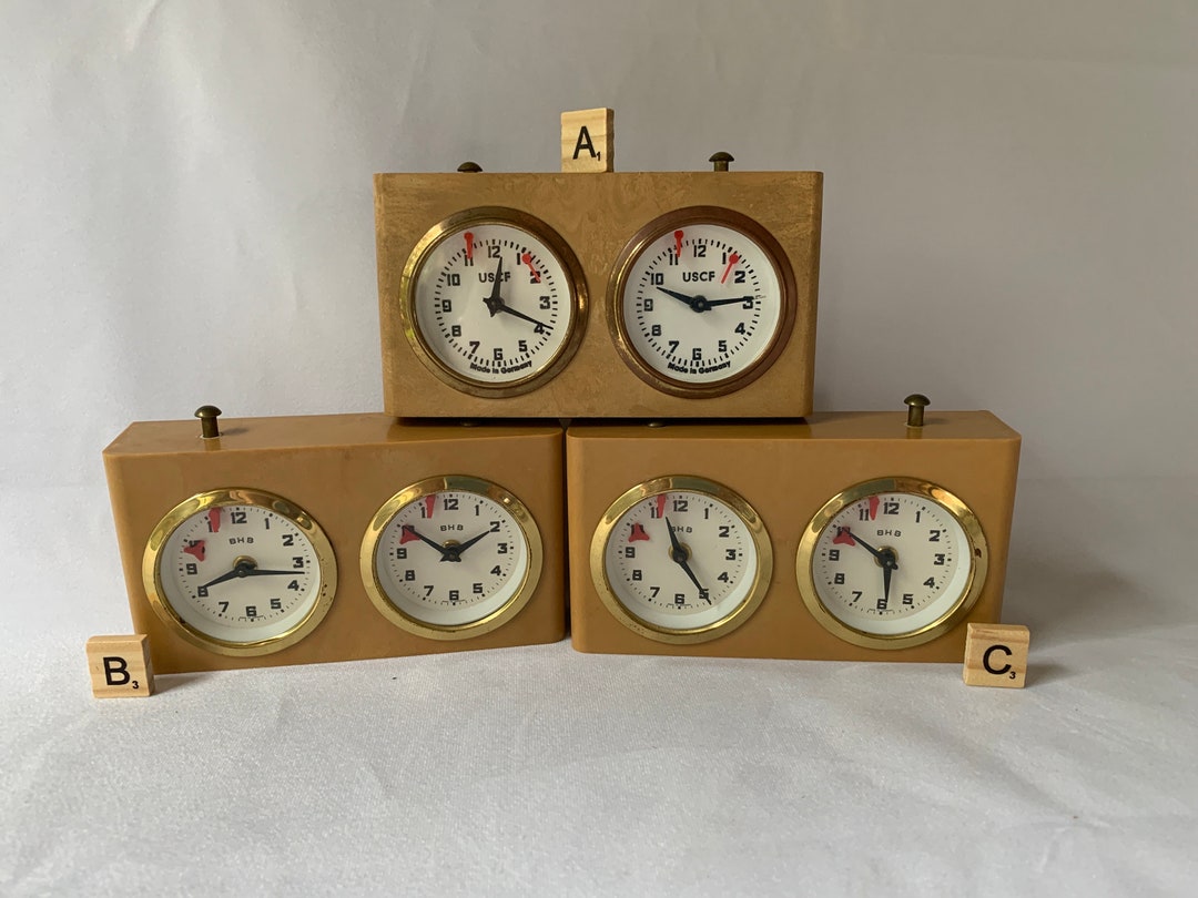 Choose Your Vintage BHB Chess Clock Made in Germany Etsy