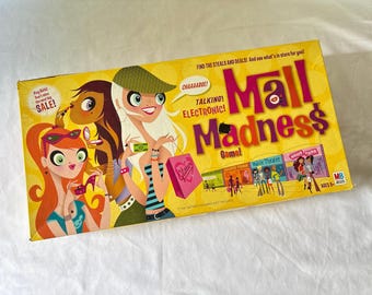 2004 Mall Madness electronic board game - Hasbro Milton Bradley - tested - incomplete