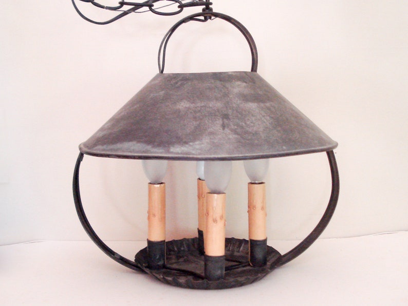 Vintage Ceiling Mounted Pendant Light Farmhouse Look