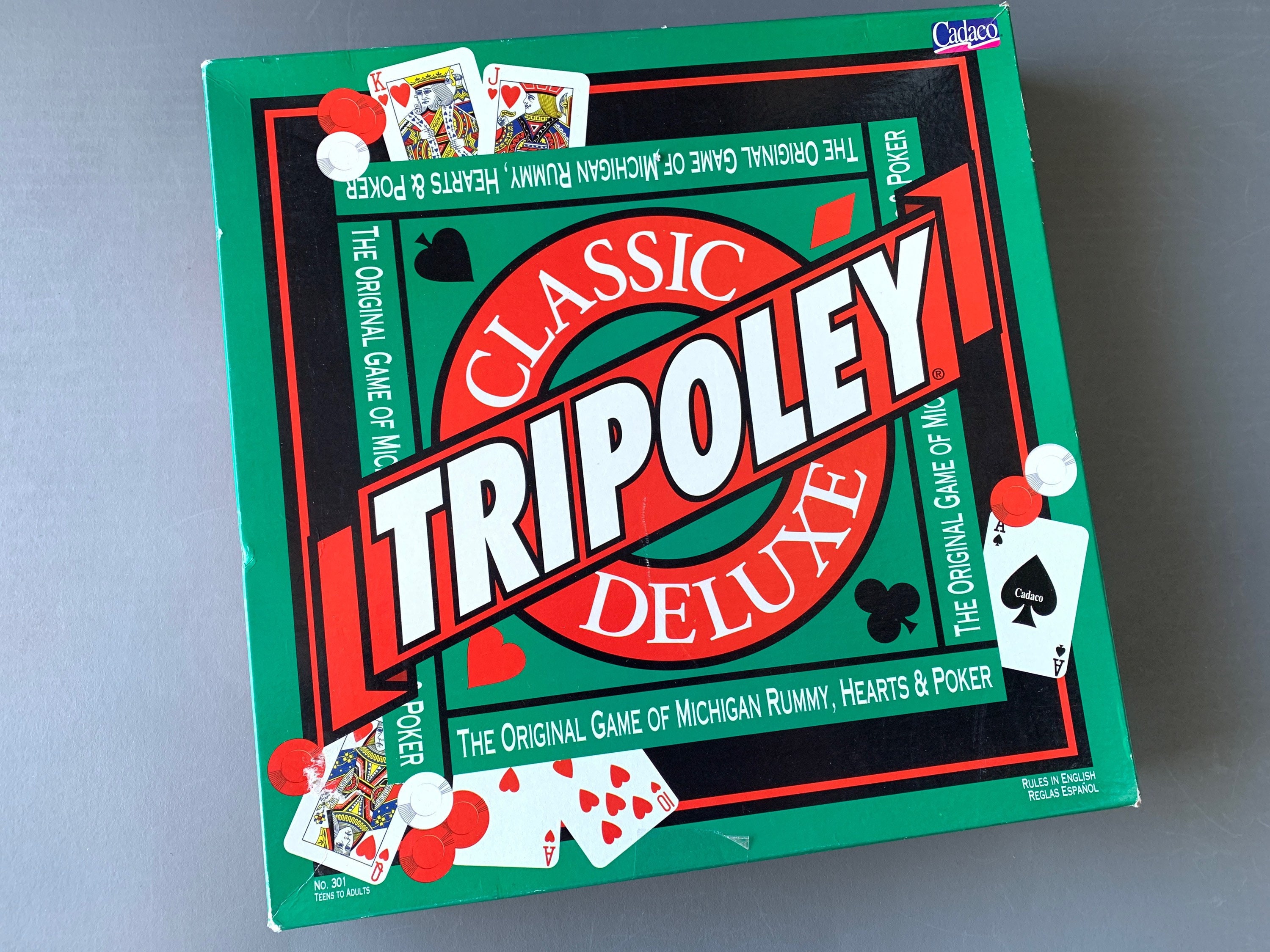 Vintage Tripoley Spiel Deluxe Edition 1992 - Etsy.de