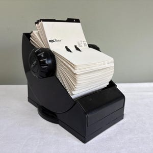 Rolodex Rotary Card Holder - Etsy