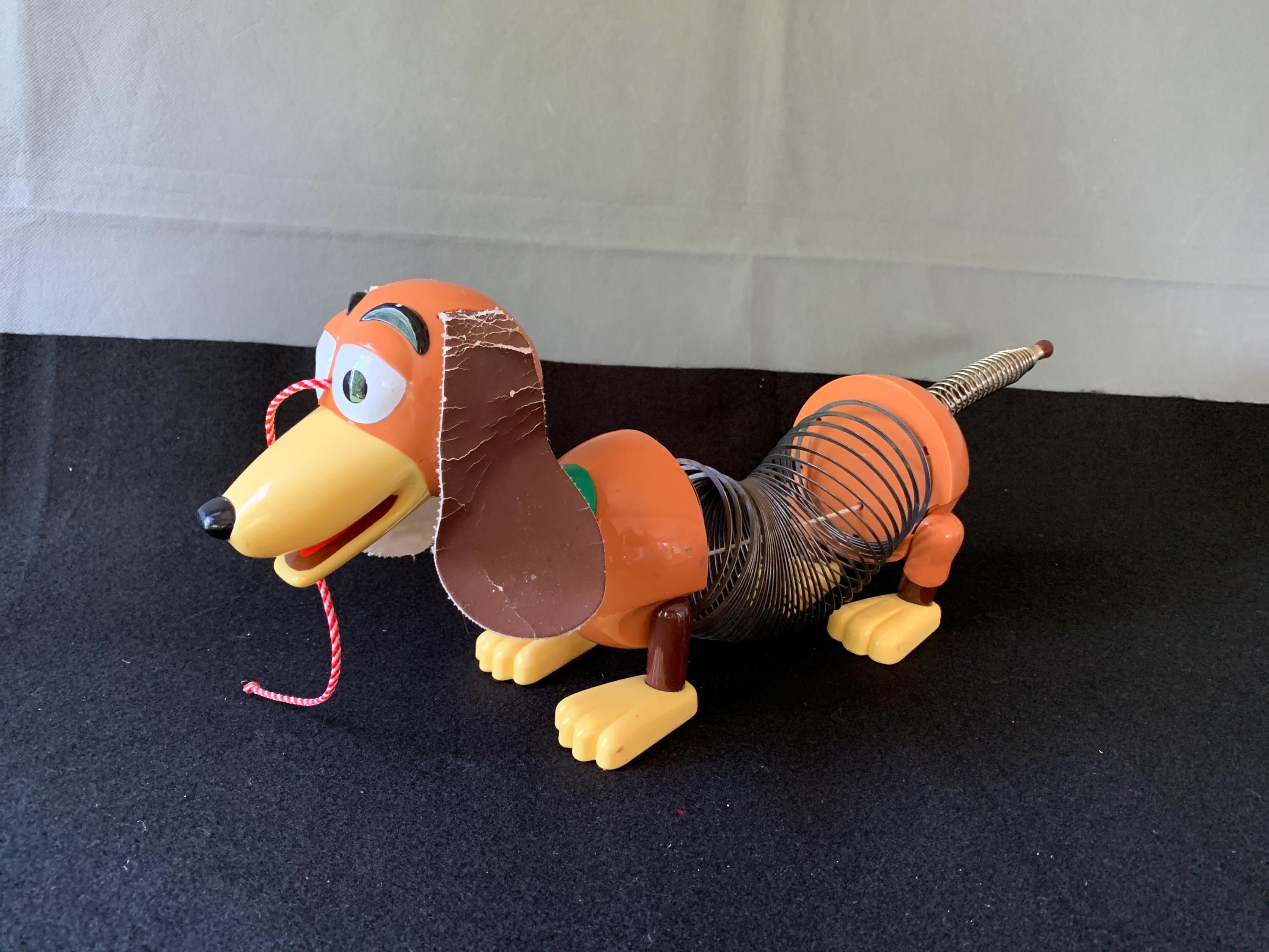 Vintage Slinky Dog Pull Toy -- 1990s Disney Pixar Toy Story Figure