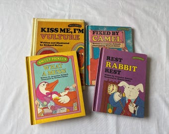Set of 4 Sweet Pickles books - hardback - 1970s