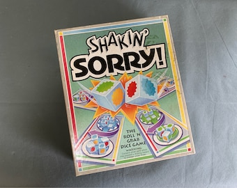 Shakin Sorry! - Vintage board game - 1992 - complete - very good condition
