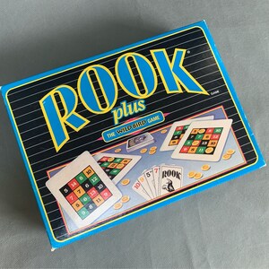 Rook Plus Wildbird Game - Jogo de cartas vintage - 1994 - Parker Brothers - completo