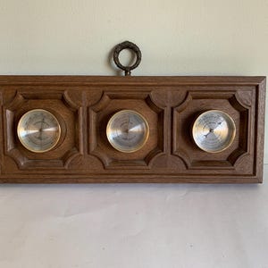 Vintage thermometer, hygrometer, barometer - by Springfield
