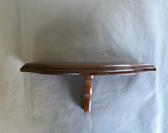 Vintage shelf - extremely sturdy - ready to hang