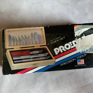 PROEDGE 30820 precision tools set - with wood box - complete - original box