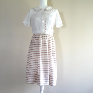 Perfect summer dress and jacket outfit - vintage 1980s