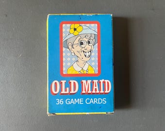 Old Maid card game – original box
