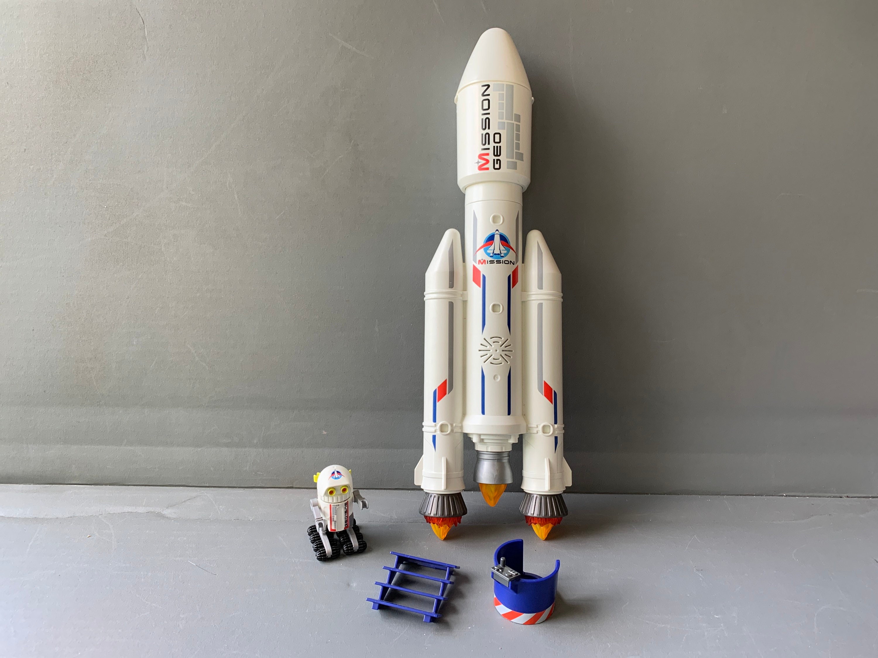 Vintage Playmobil Spaceship and Robot Mission Geo - Etsy
